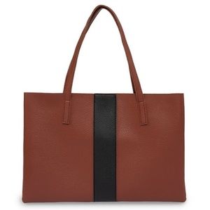 Leather tote